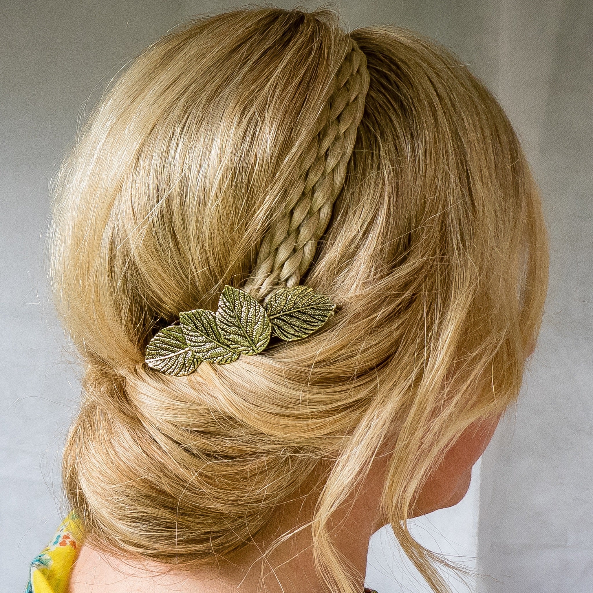 QueenMee  Hair Clip Leaf  Hair Barrette