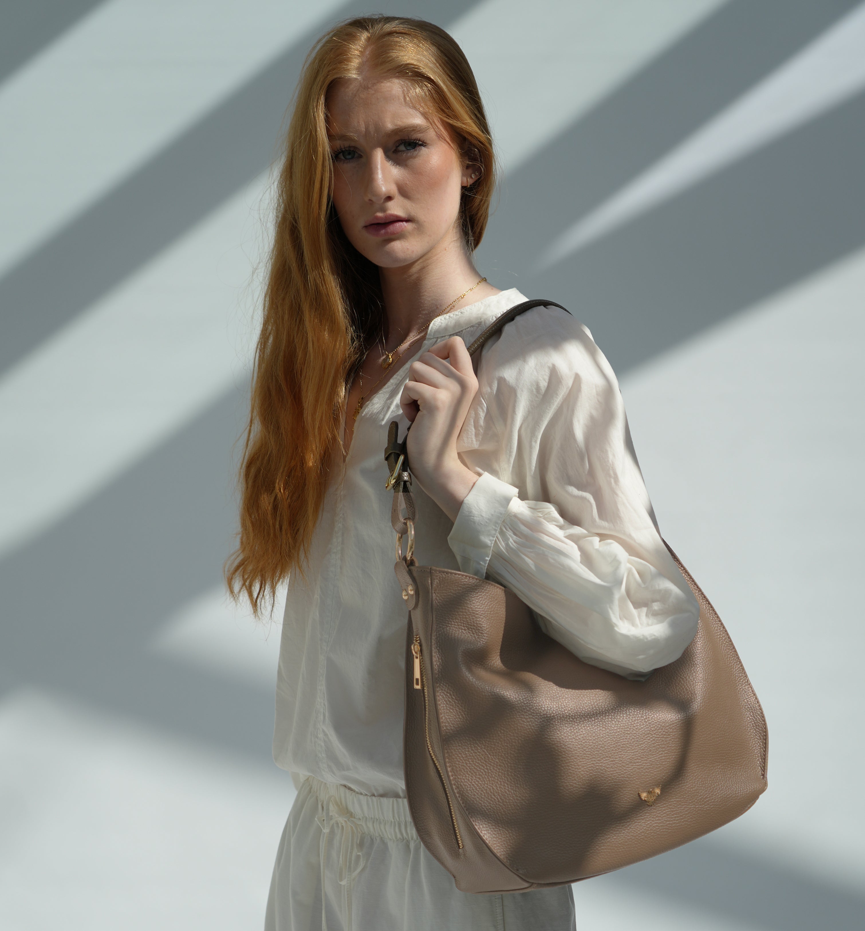 Apatchy London The Harriet Mink Leather Bag