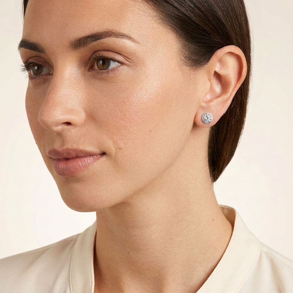 Hatsu Silver Earrings