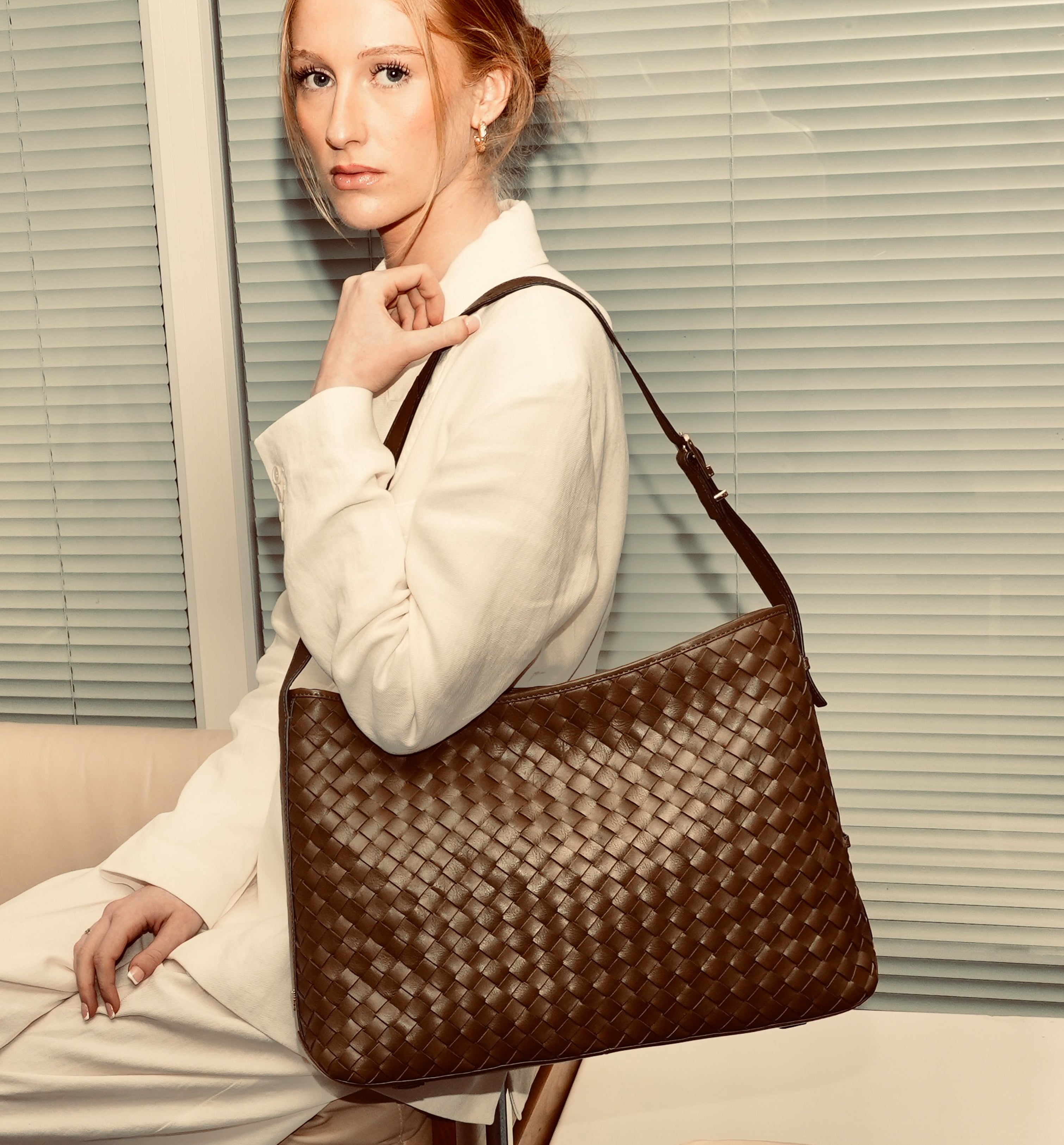 Apatchy London The Holly Olive Leather Bag