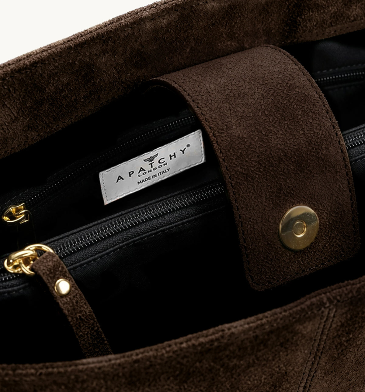 Apatchy London The Izzie Suede Bag