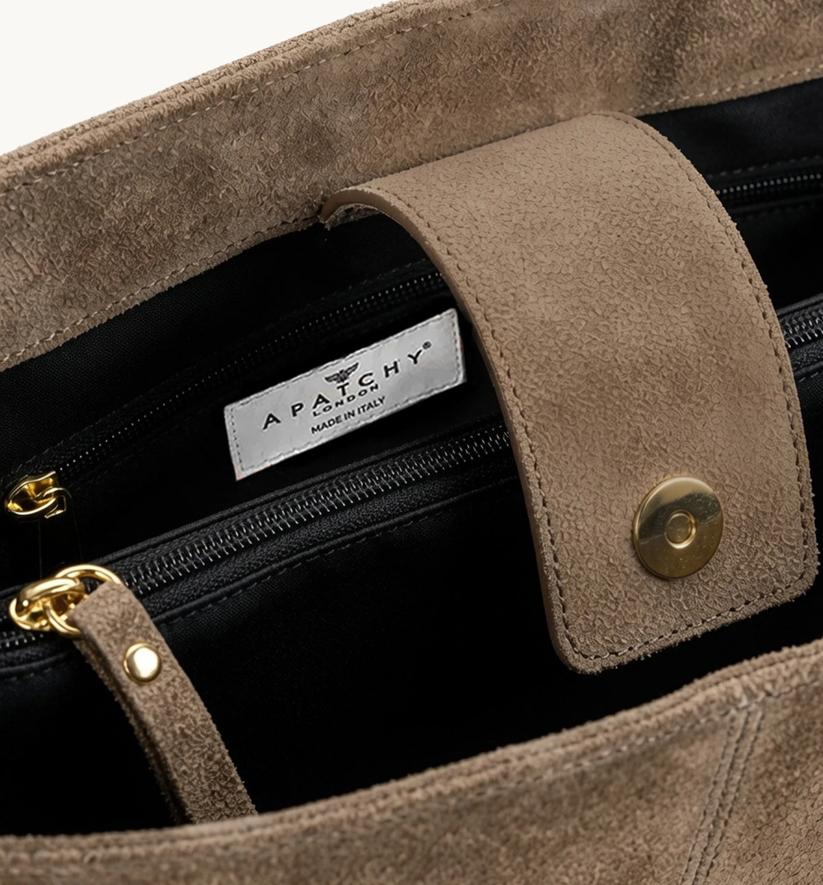Apatchy London The Izzie Suede Bag