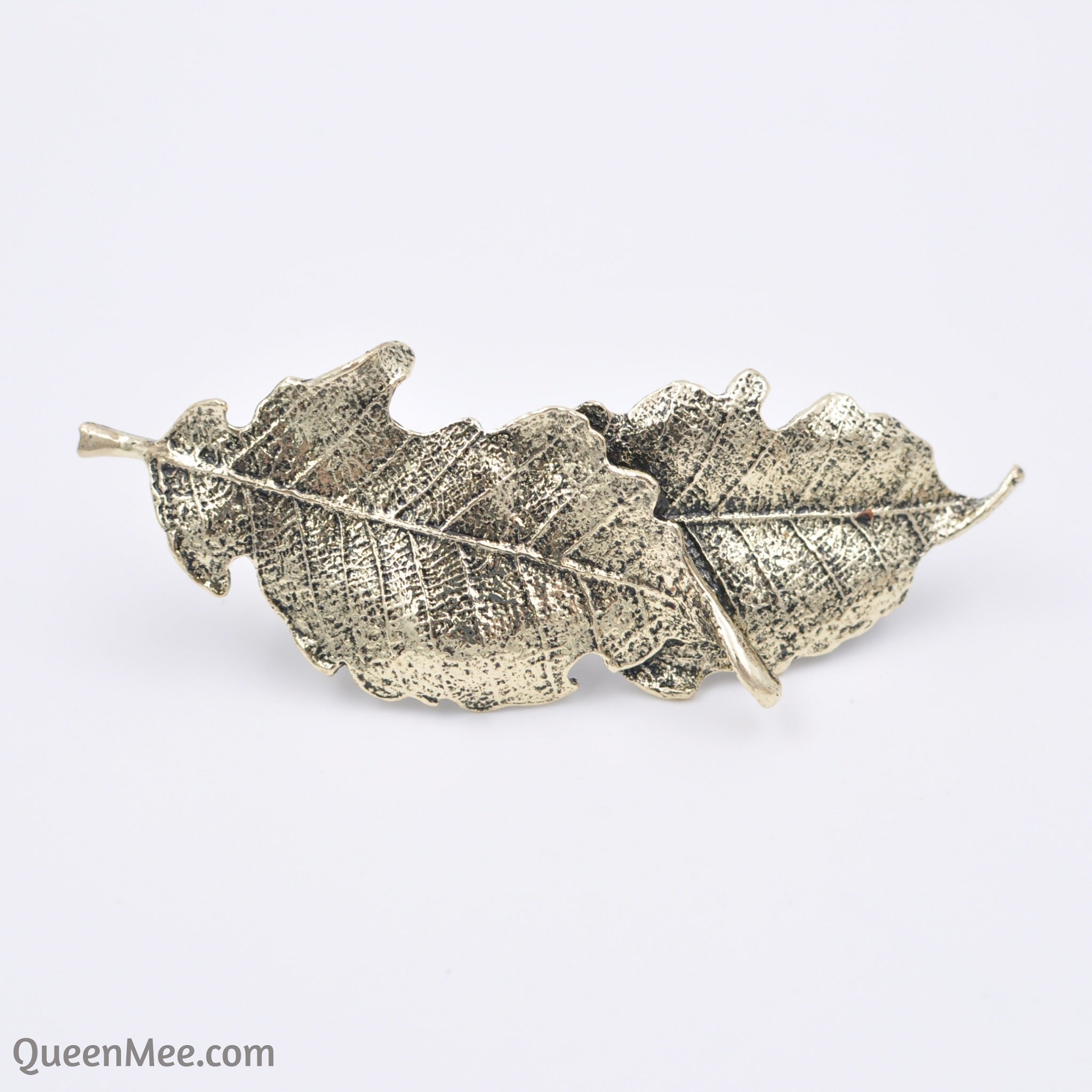 QueenMee Leaf Hair Barrette