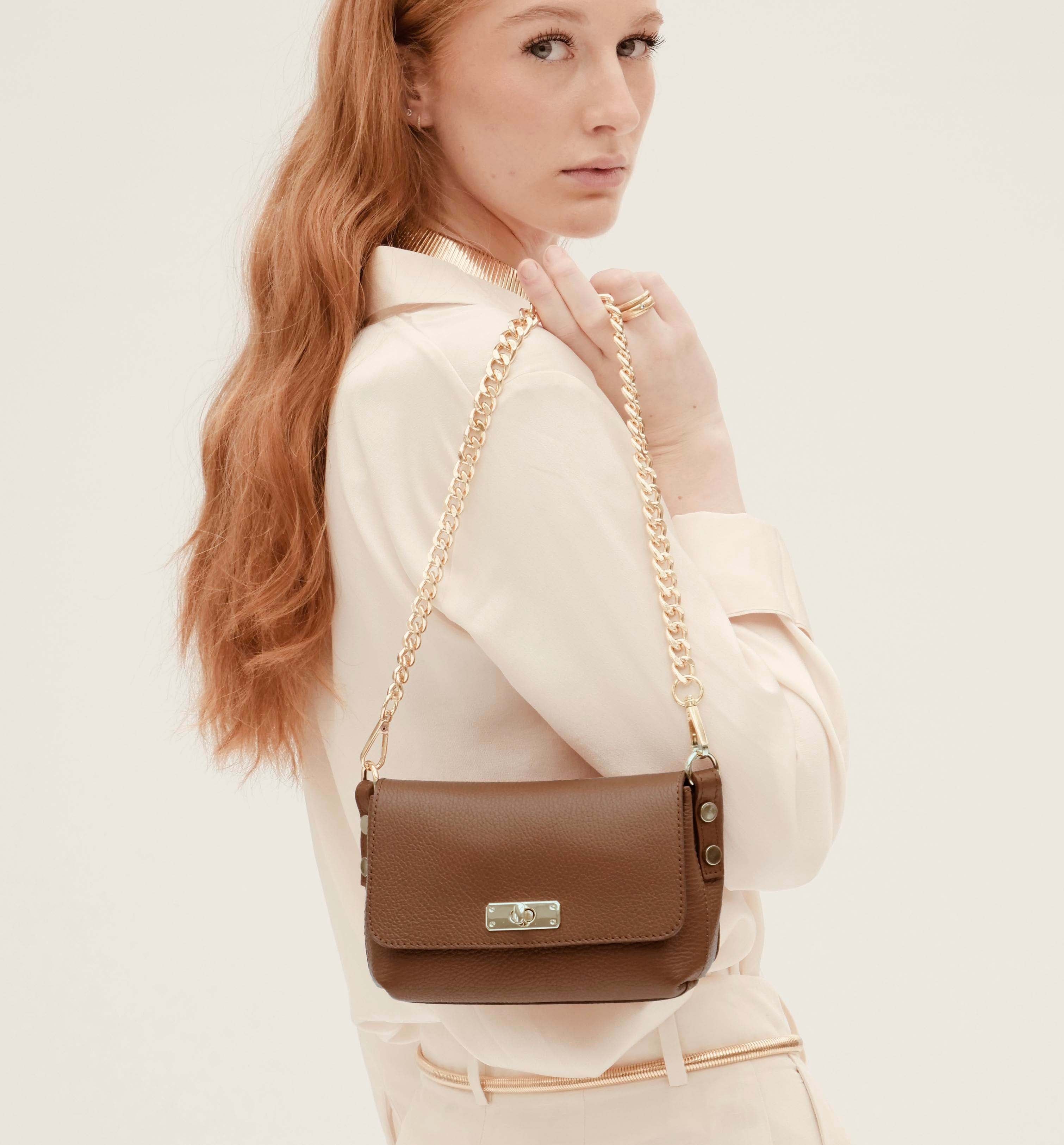 Apatchy London The Maisie Tan Leather Bag