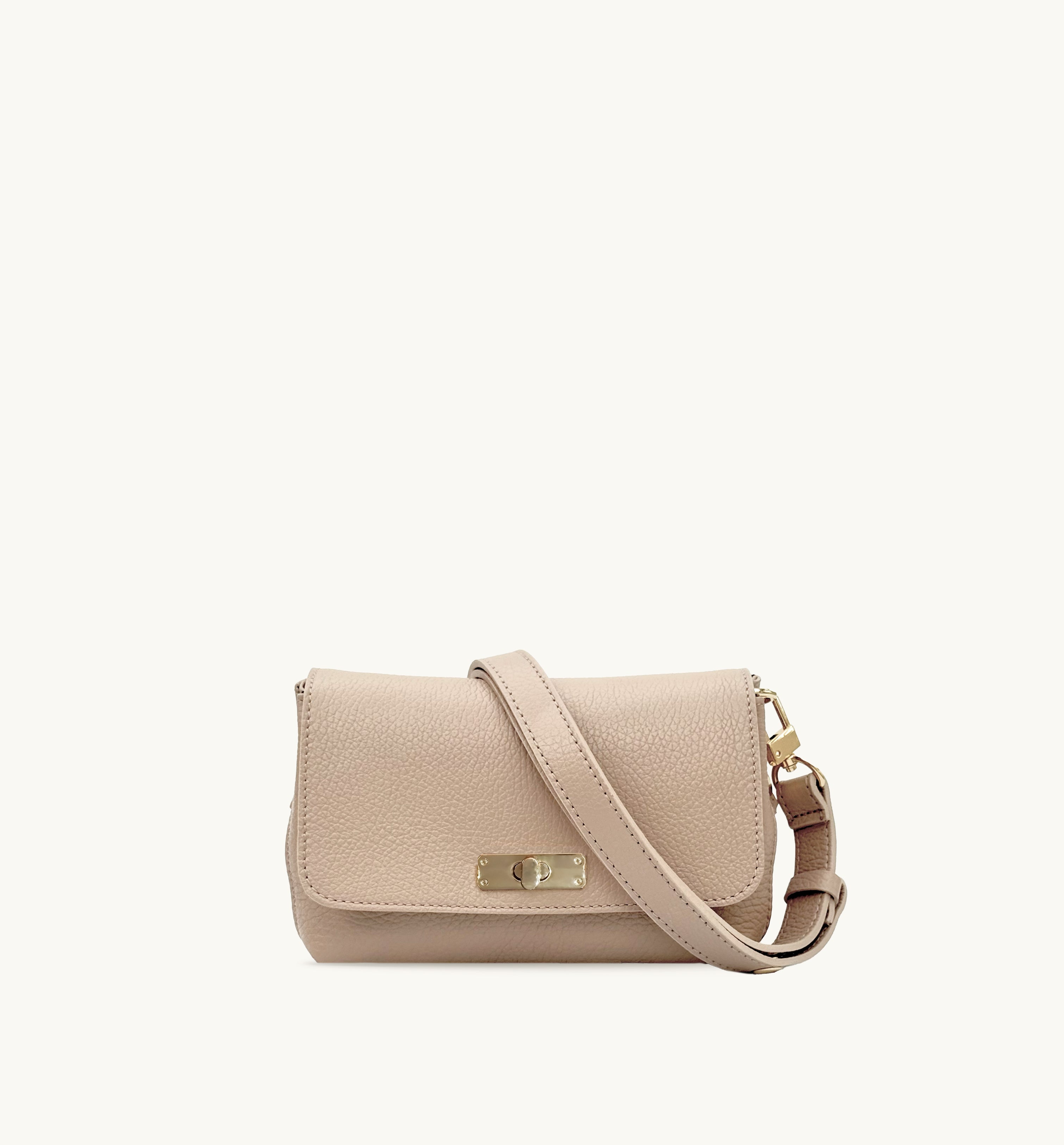 Apatchy London The Maisie Blush Leather Bag
