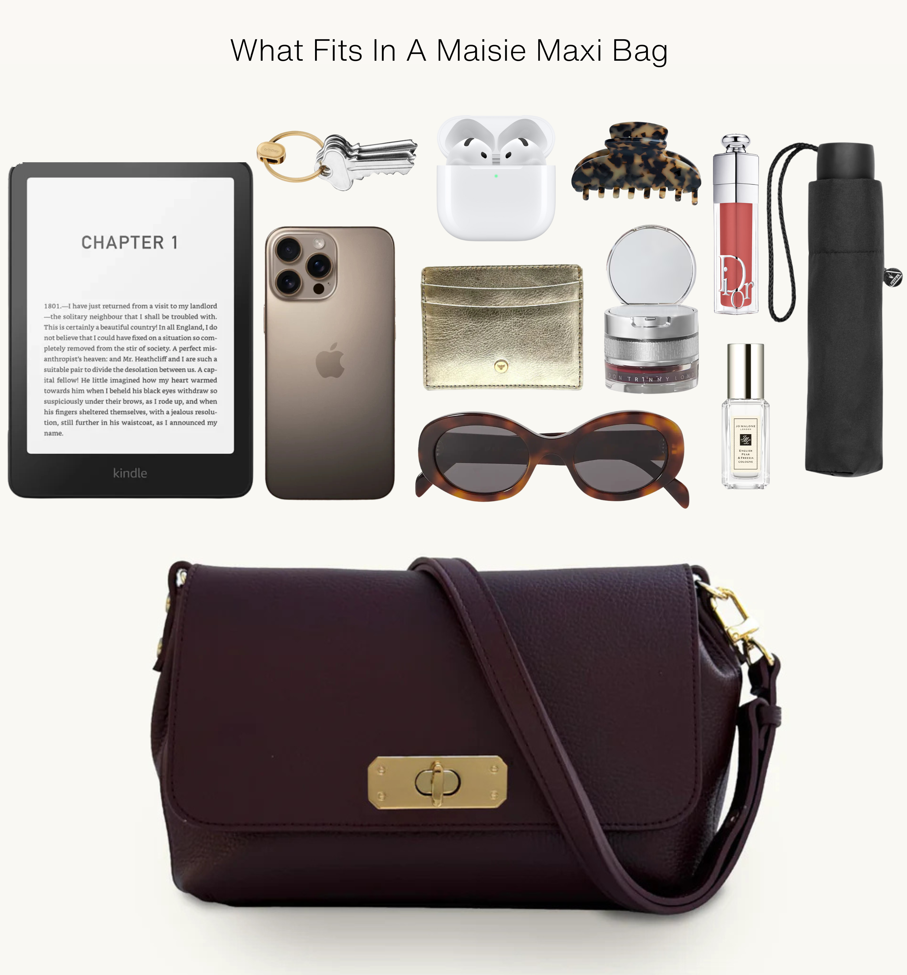Apatchy London The Maisie Maxi Chocolate Leather Bag