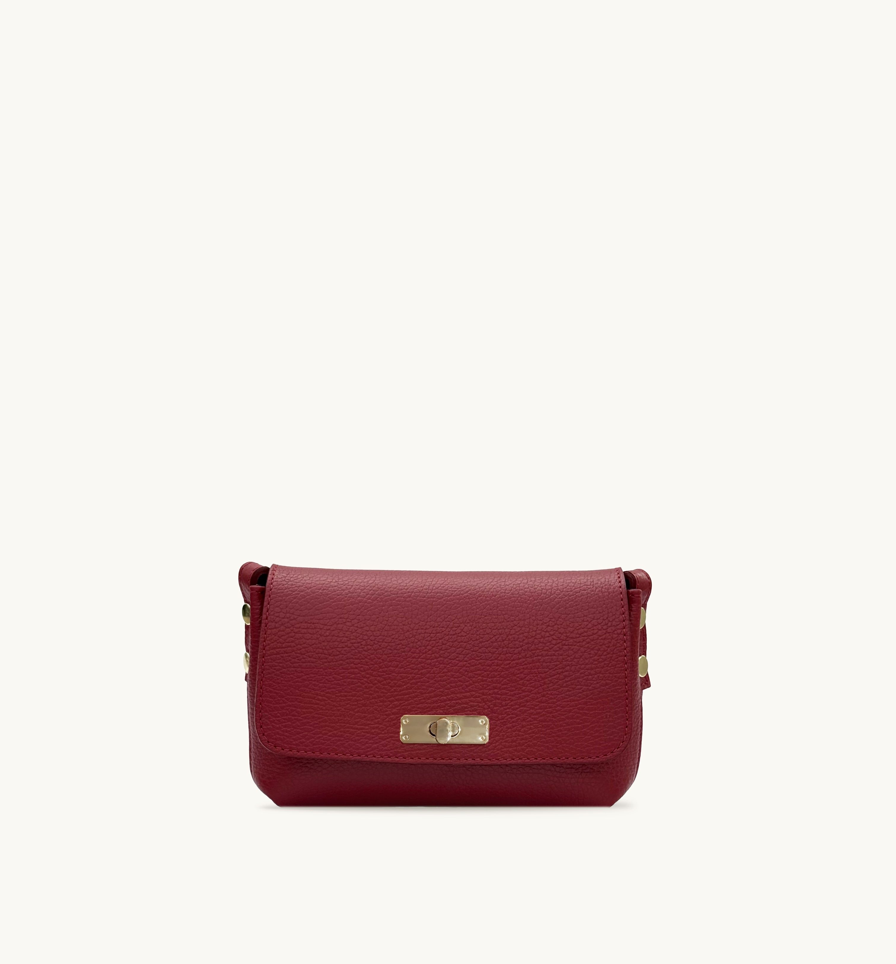 Apatchy London The Maisie Red Leather Bag