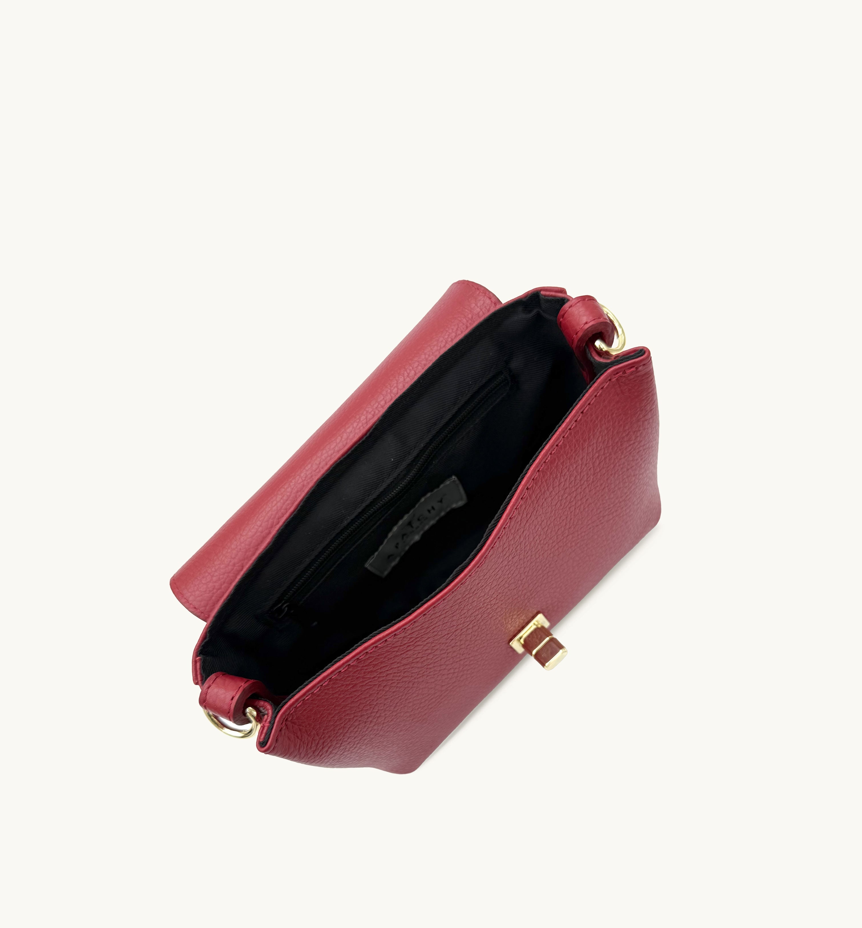 Apatchy London The Maisie Red Leather Bag