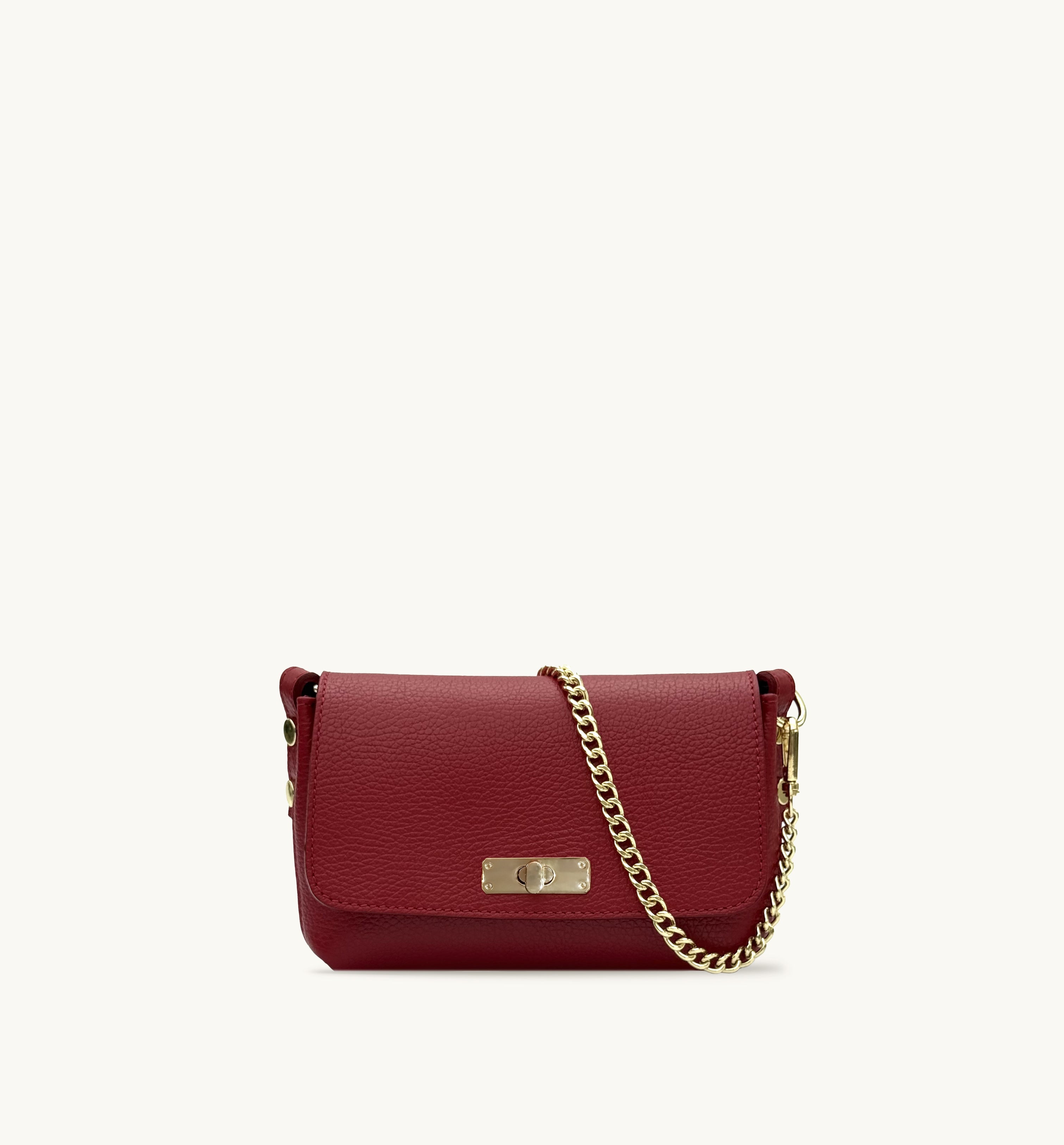 Apatchy London The Maisie Red Leather Bag