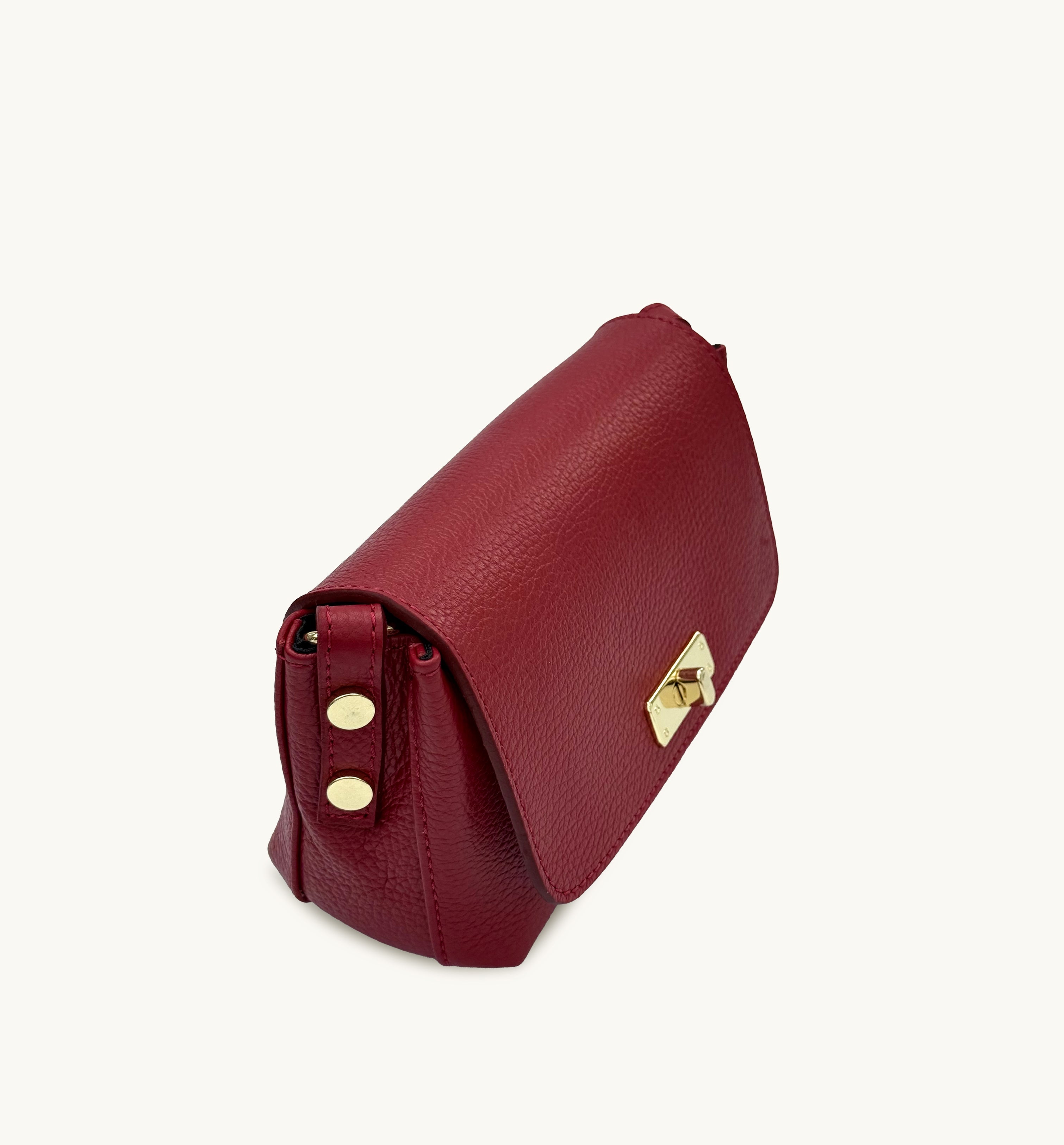 Apatchy London The Maisie Red Leather Bag