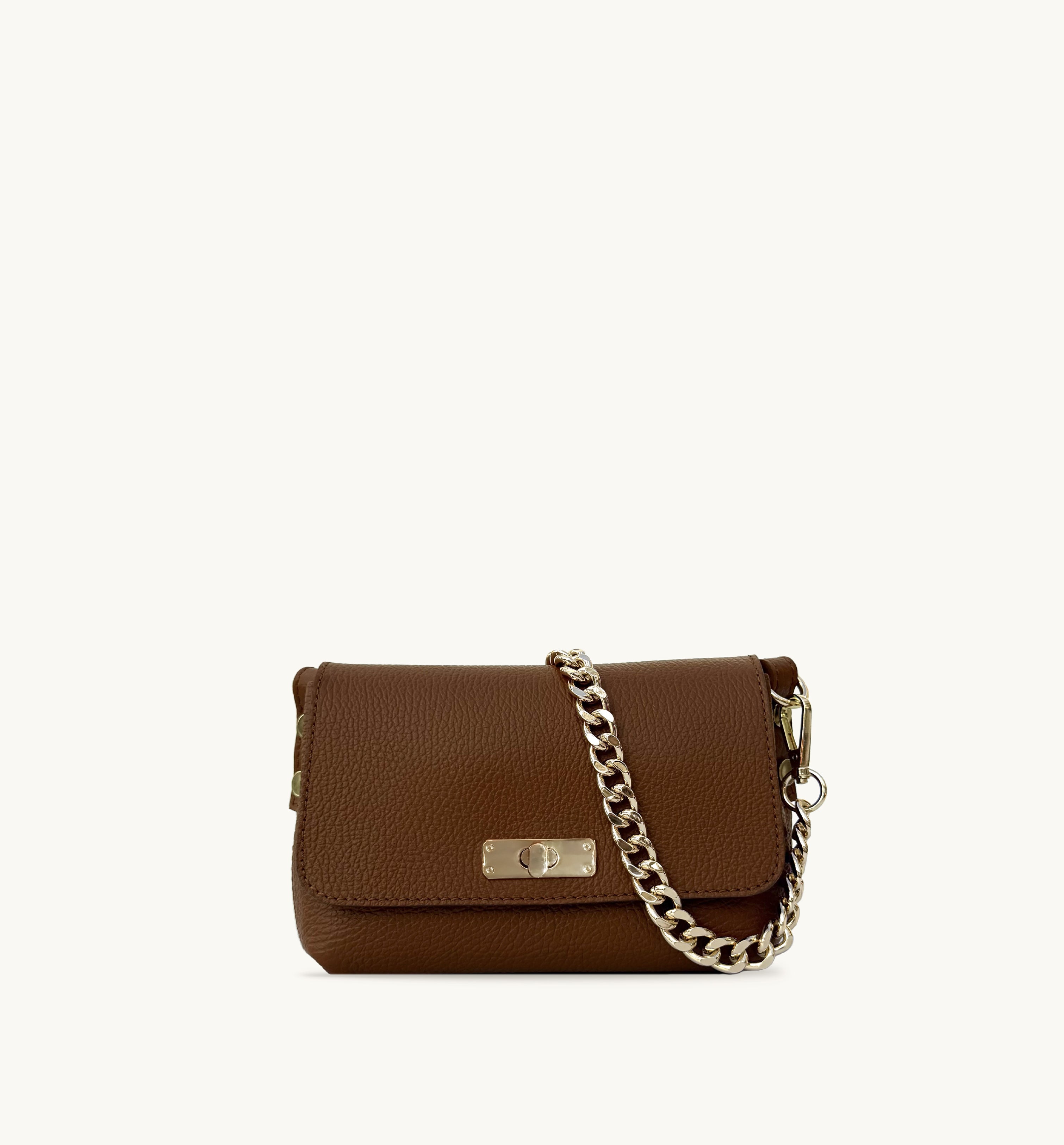 Apatchy London The Maisie Tan Leather Bag