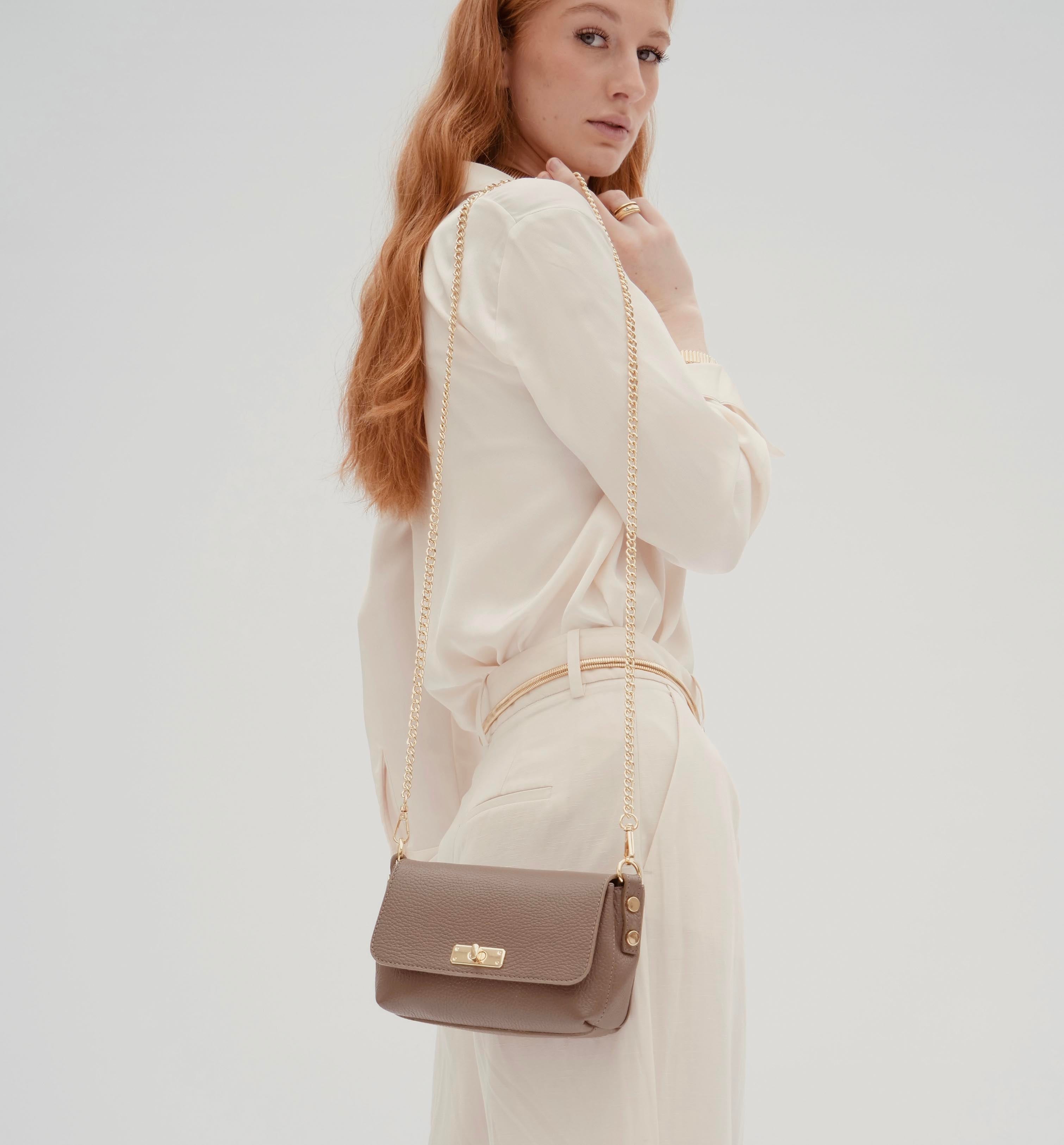Apatchy London The Maisie Mink Leather Bag