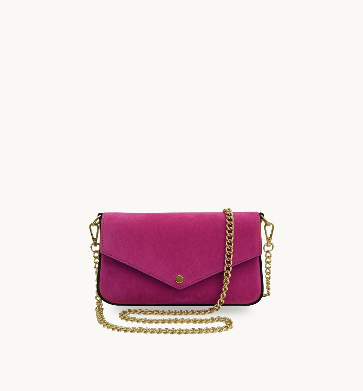 Apatchy London The Munro Suede Shoulder Bag