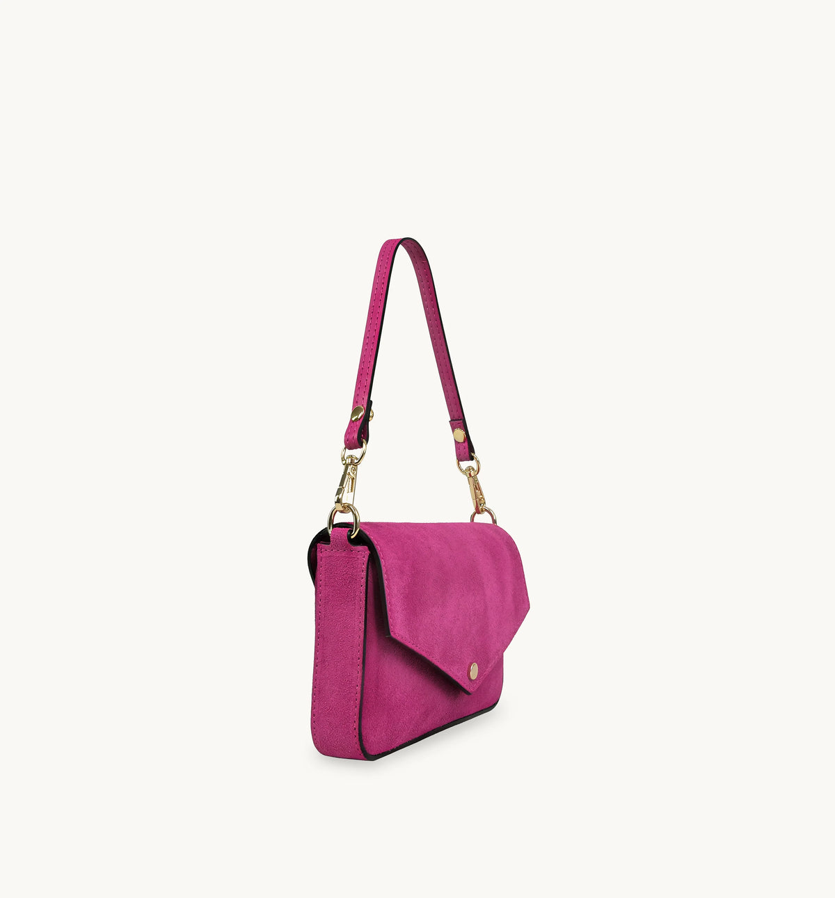 Apatchy London The Munro Suede Shoulder Bag