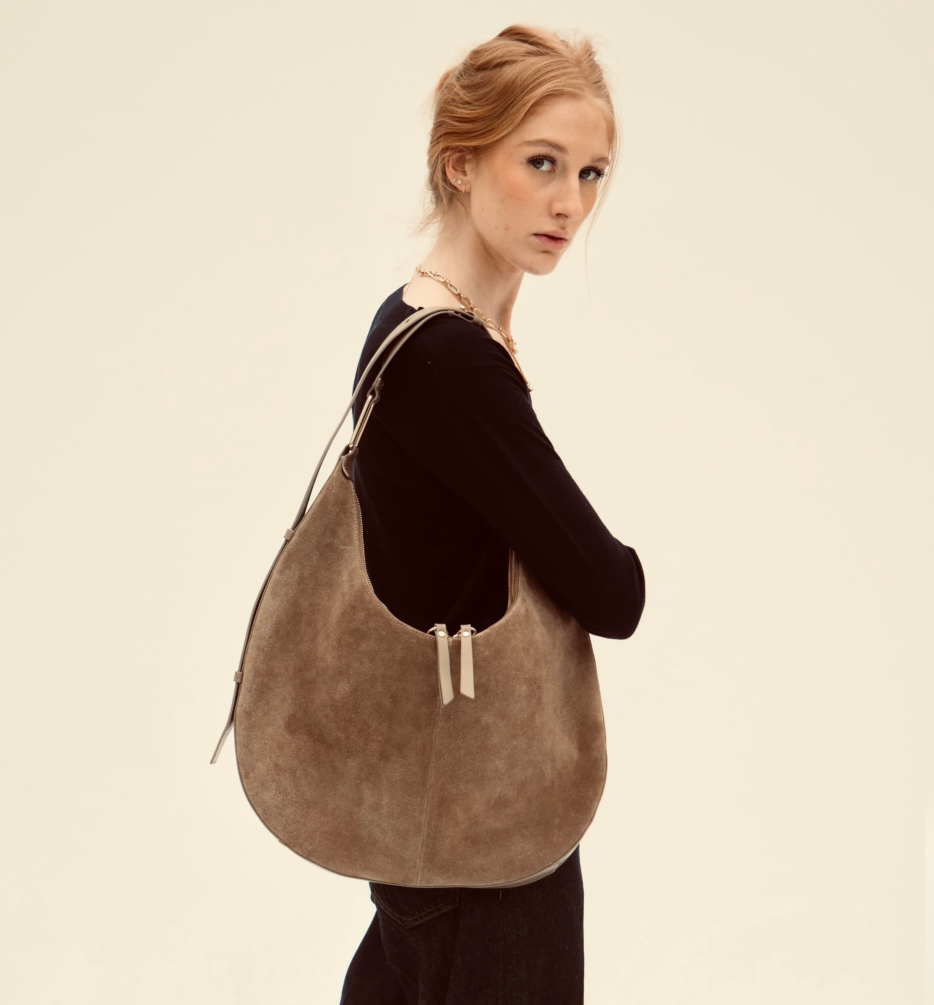 Apatchy London The Nora  Suede Bag
