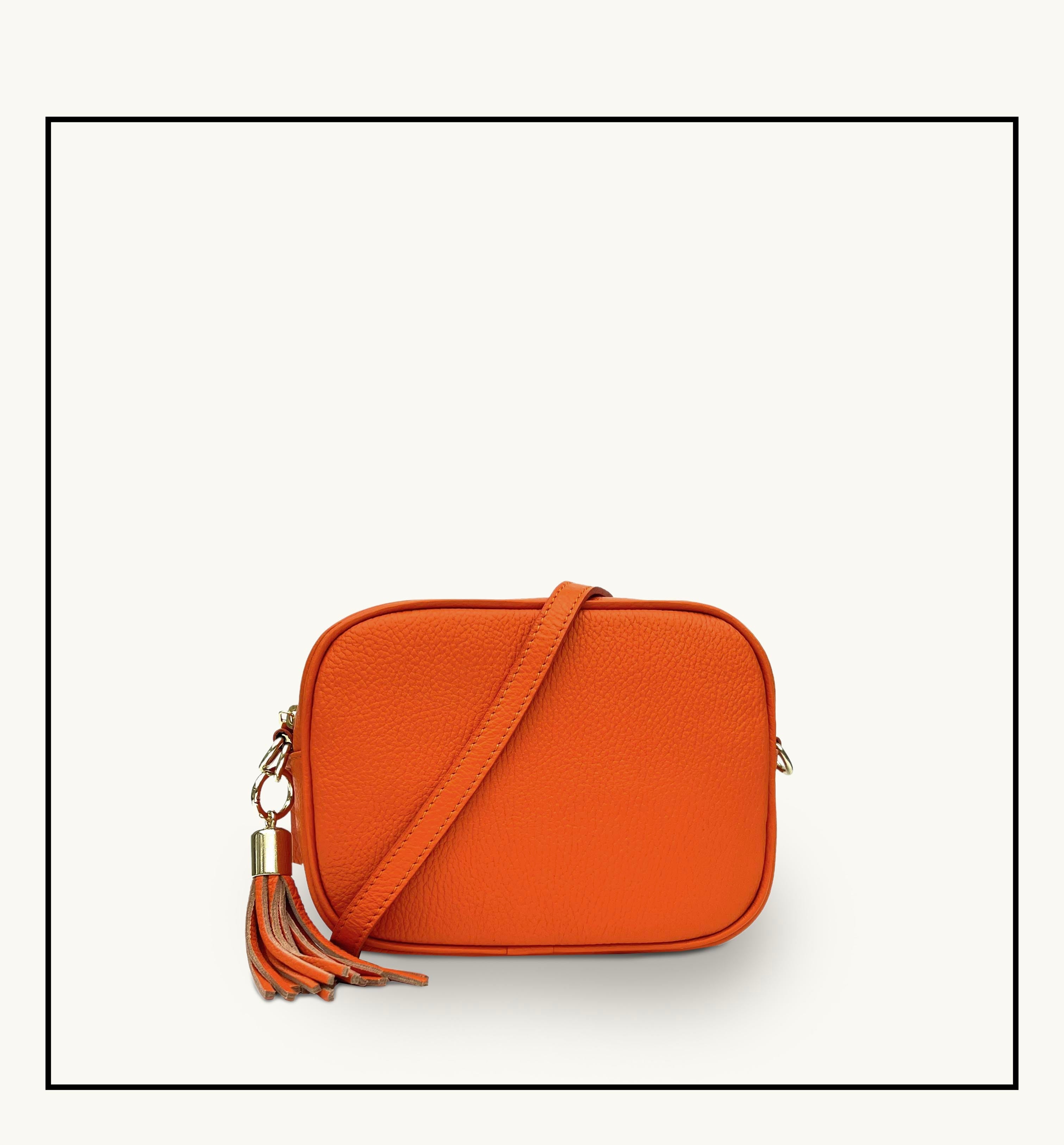Apatchy London The Tassel  Leather Crossbody Bag