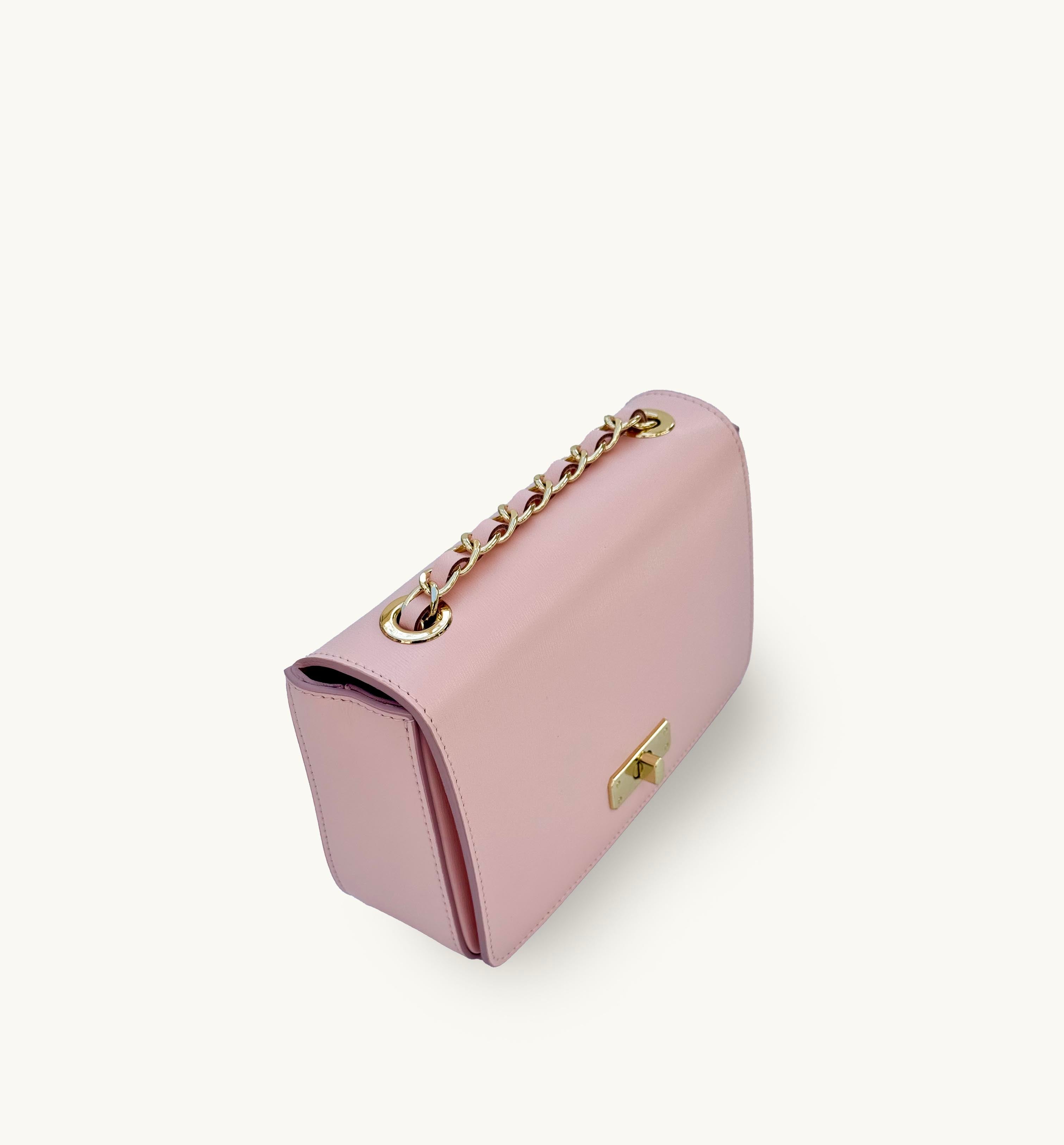 Apatchy London The Grace Pink Leather Bag