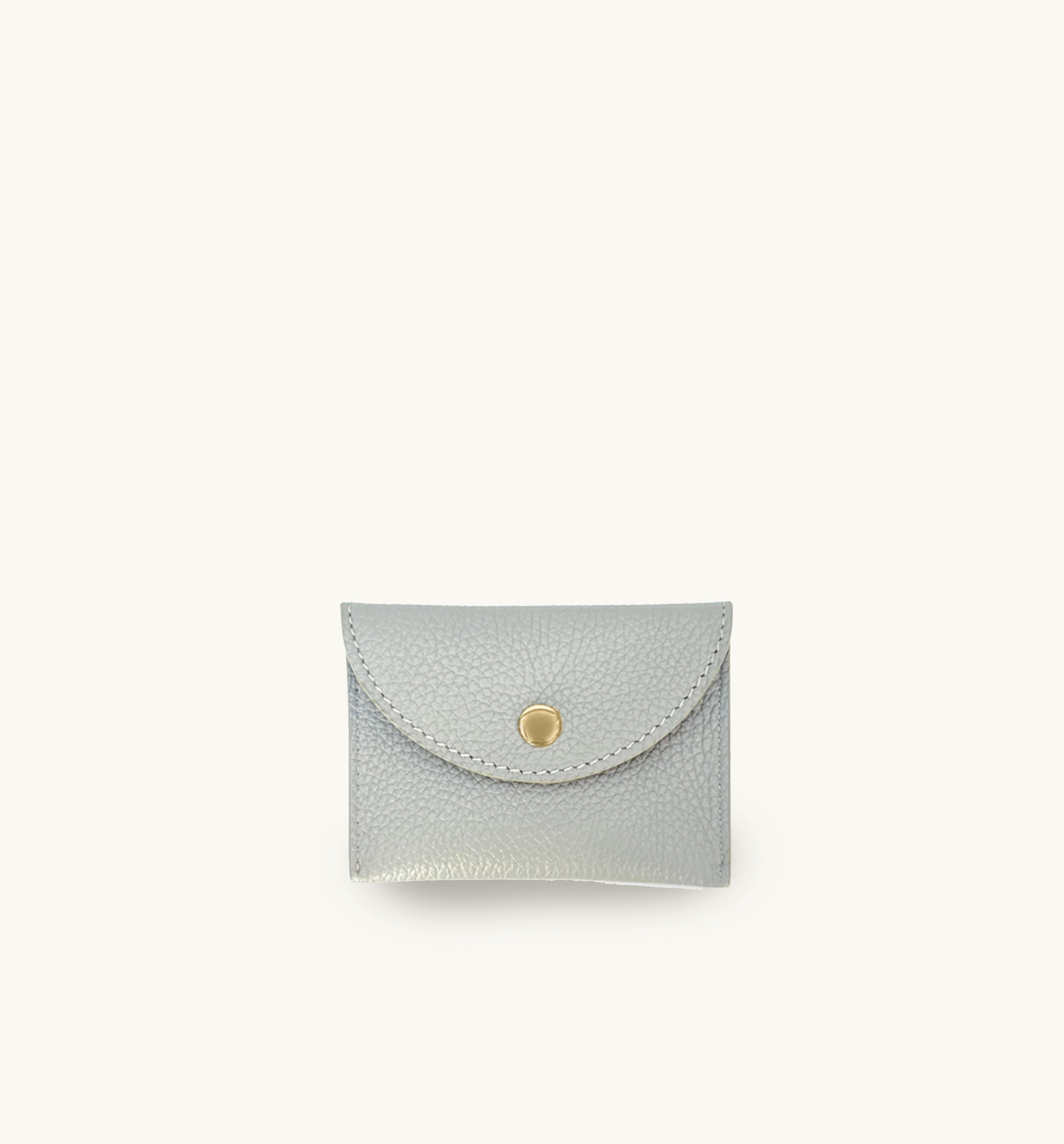 Apatchy London Light Grey Leather Purse