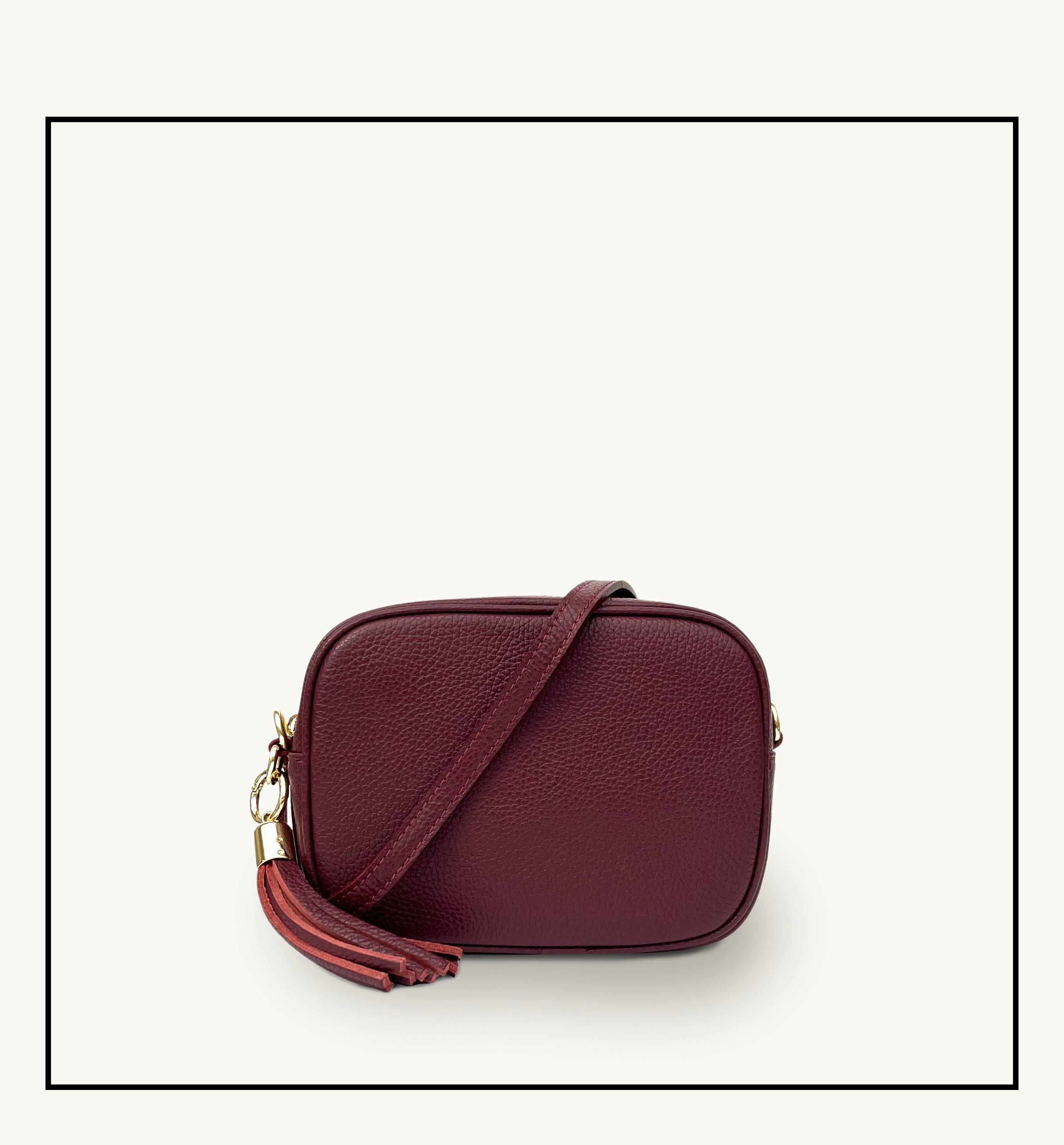 Apatchy London The Tassel Port Leather Crossbody Bag