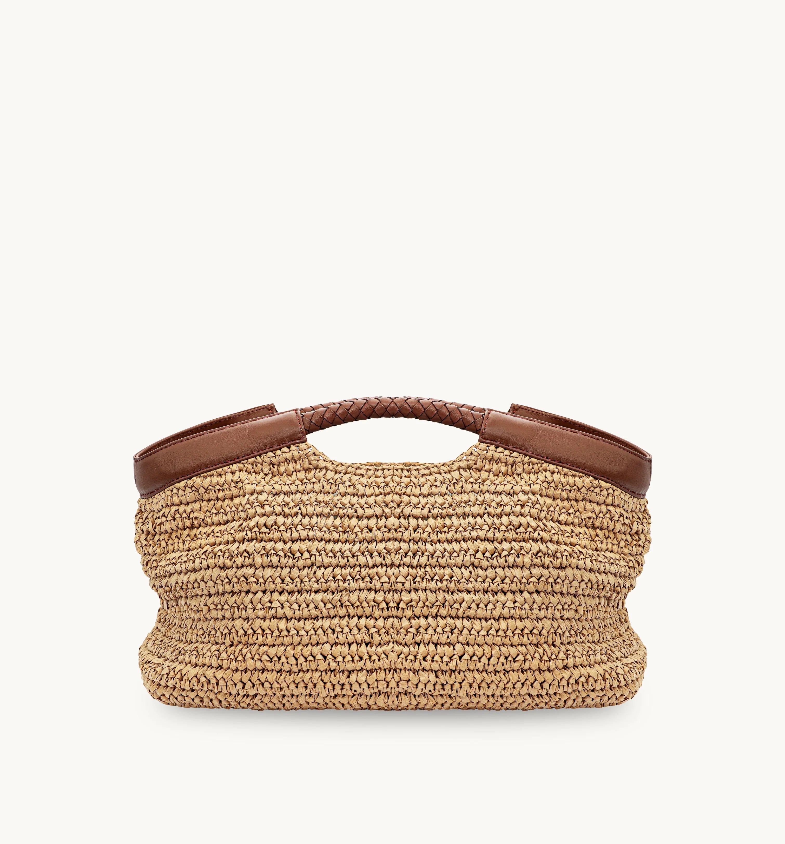 Apatchy London The Raffy Grab Bag with Leather Trim