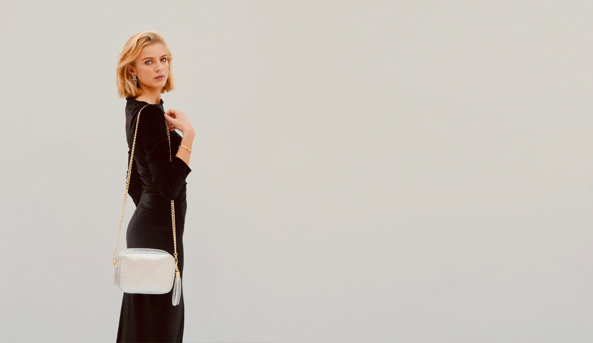 Apatchy London The Tassel  Leather Crossbody Bag