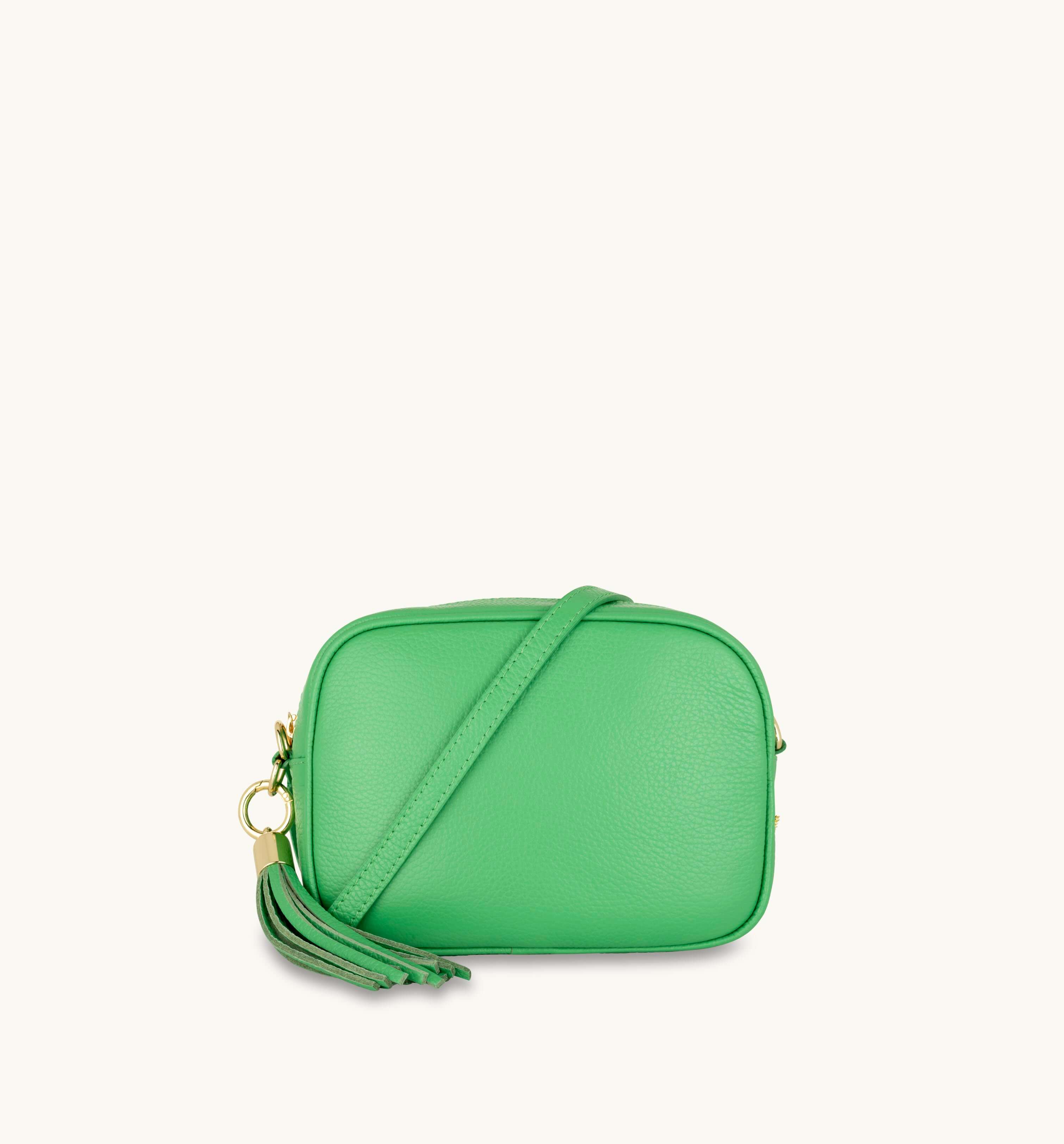 Apatchy London The Tassel Bottega  Leather Crossbody Bag