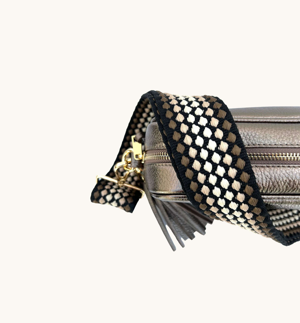 Apatchy London Cappuccino Dots Strap