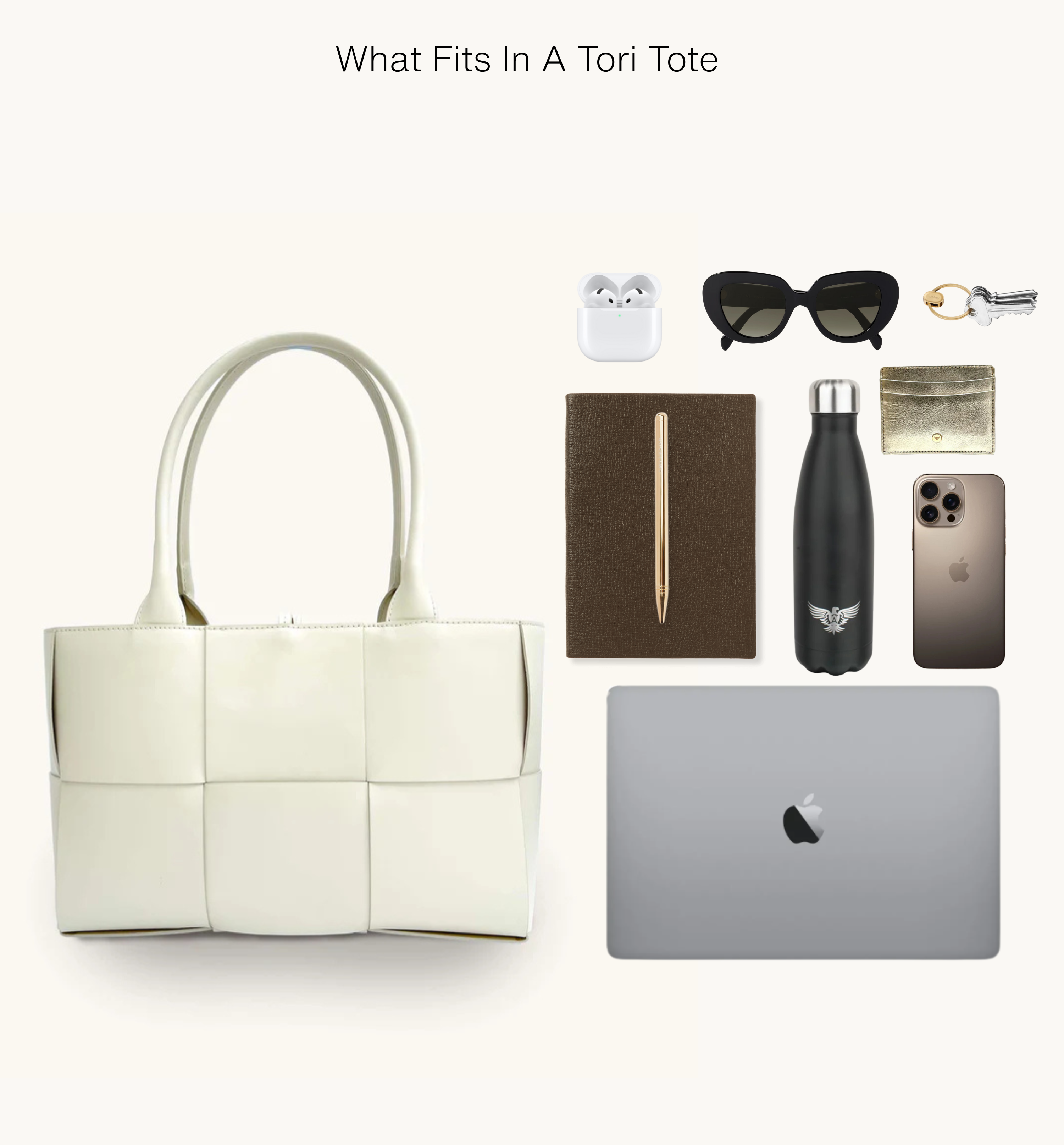Apatchy London The Tori Stone Leather Tote