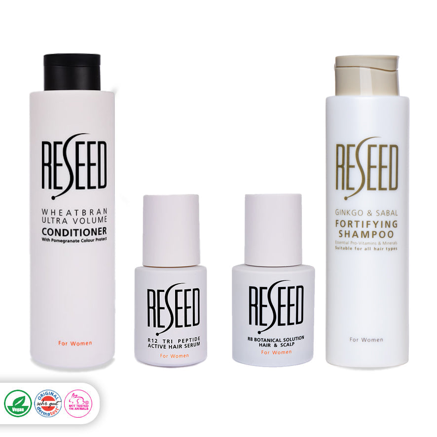 RESEED Wheat Bran Ultra Volume Conditioner for Women 250 ml - Reseed Hair Loss Range for Men and Women