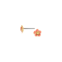 Franck Herval Dafne Small Stud Flower Earrings