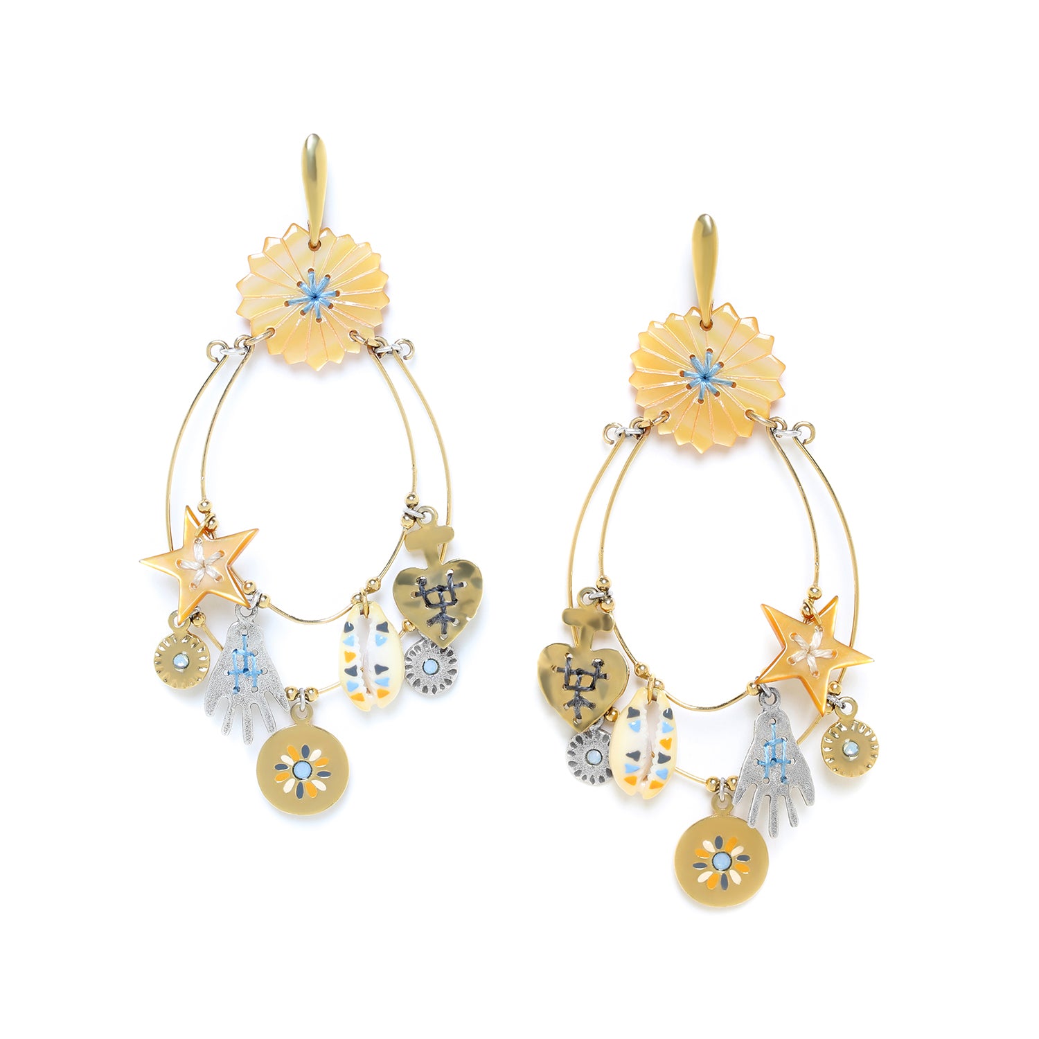 Franck Herval Justine "Gypsy" Post Earrings