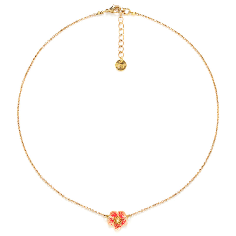 Franck Herval Dafne Simple Flower Necklace