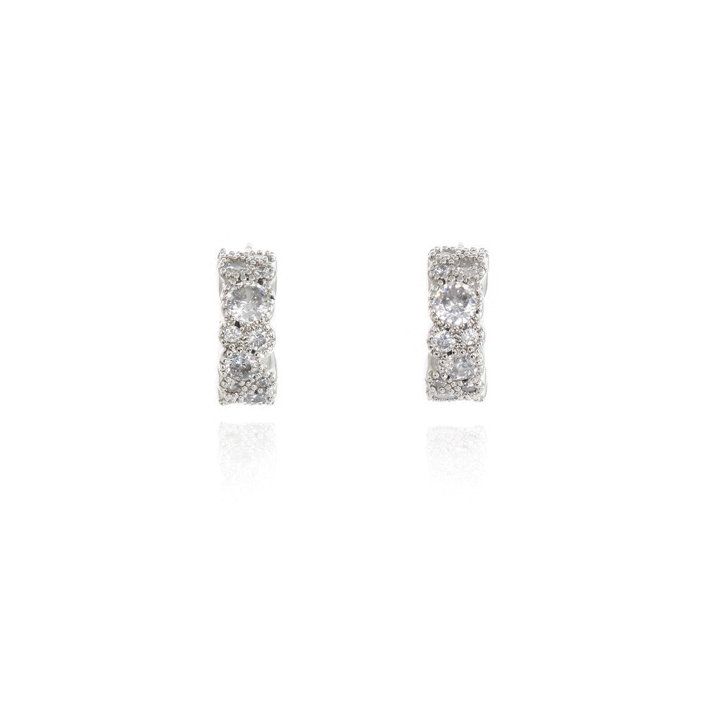 Halia 10mm Silver Earrings