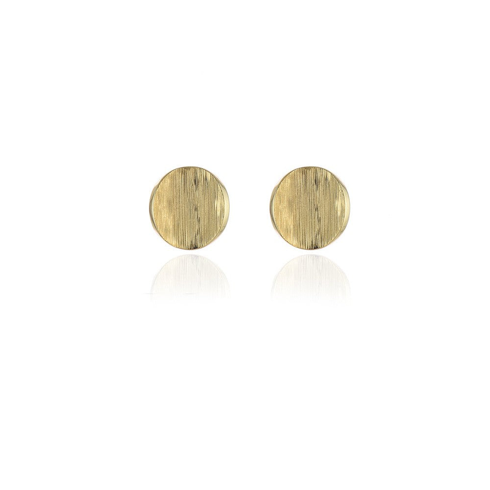 Caspain Gold Clip On Earrings