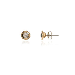 Cachet Bree Solitaire Earrings 18ct Gold Plated