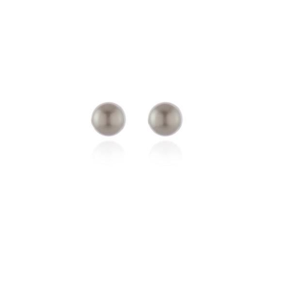 Cachet Mac 10 Earrings.Platinum Pearl