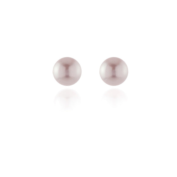 Cachet Mac 8 Earrings.Rose Pearl