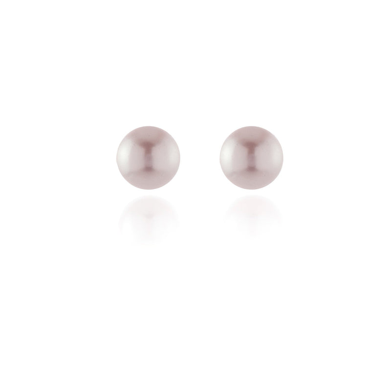 Cachet Mac 8 Earrings.Rose Pearl