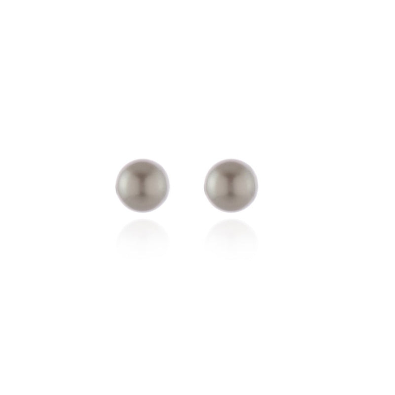 Cachet Mac 12 Earrings.Platinum Pearl