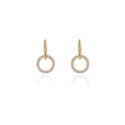 Cachet Lara Drop Earrings 18ct Gold Plated