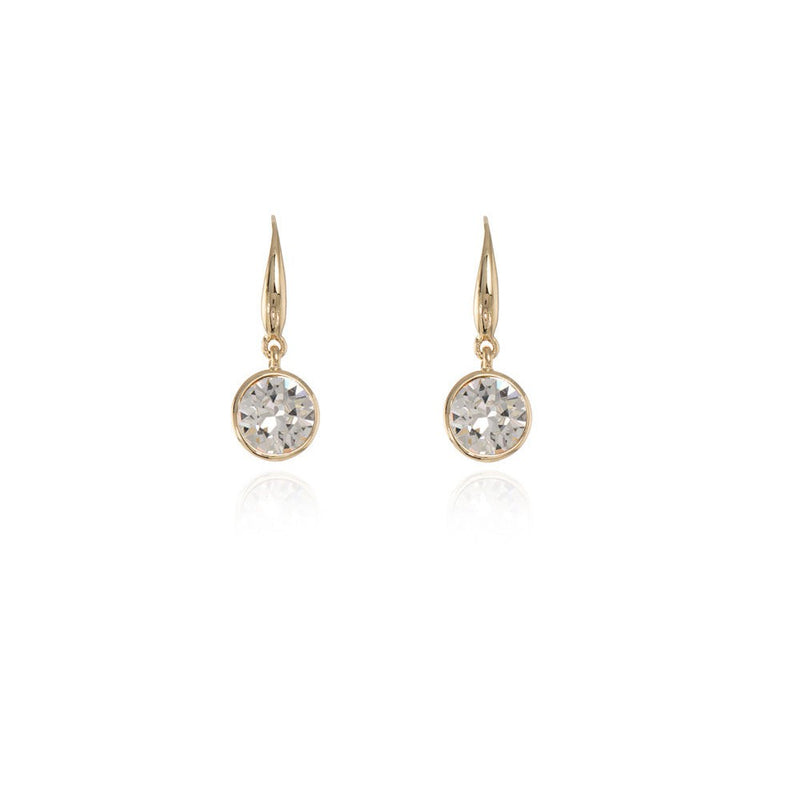 Cachet Ebba Crystal Earrings 18ct Gold Plated