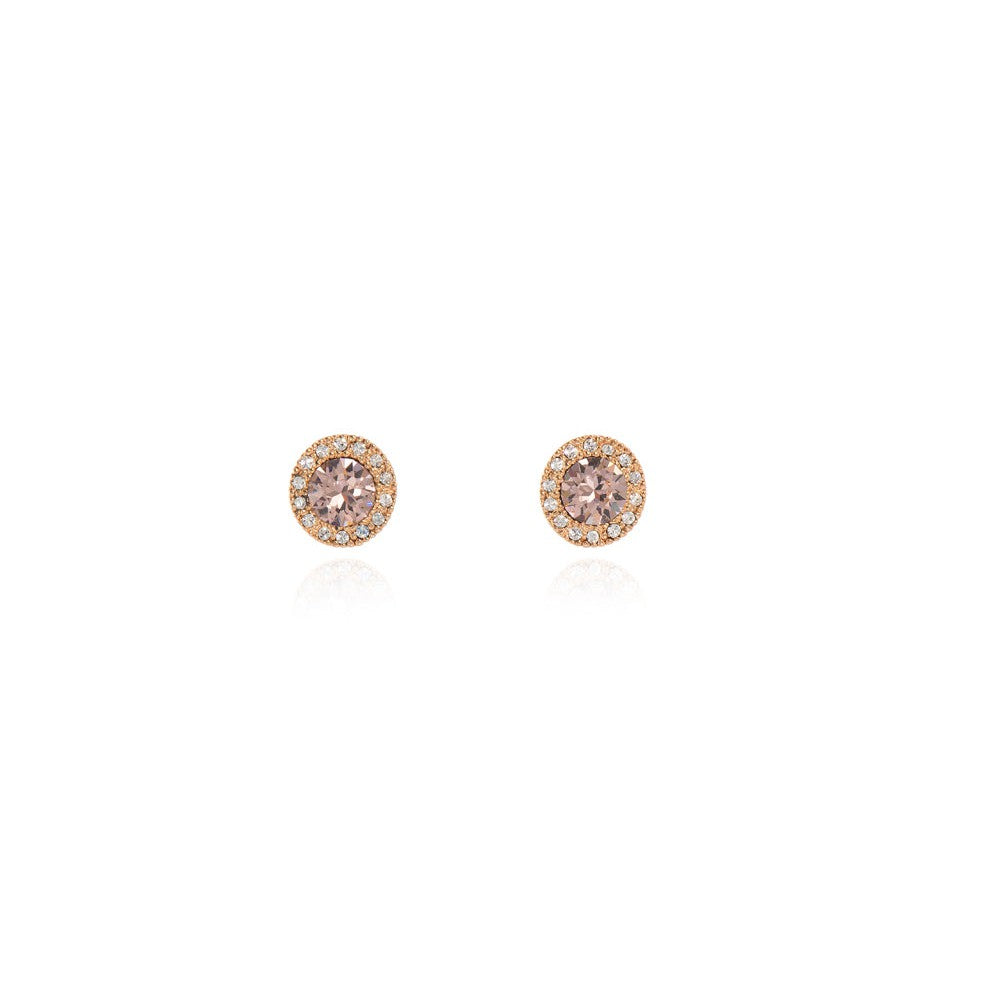 Chikle Vintage Rose Gold Earrings