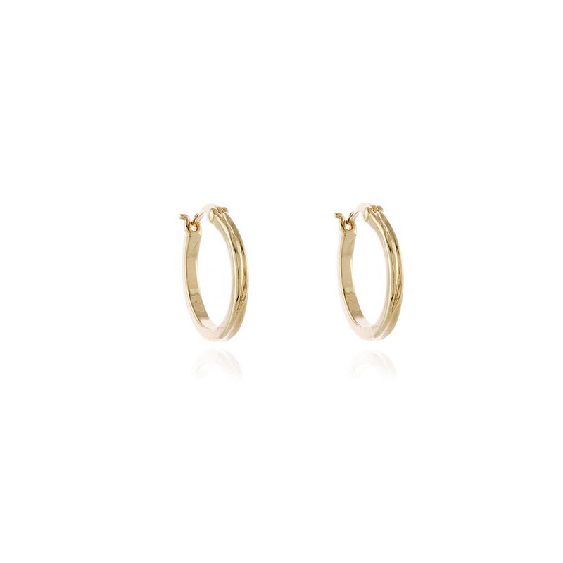 Cachet Keely 12mm Earrings 18ct Gold Plated