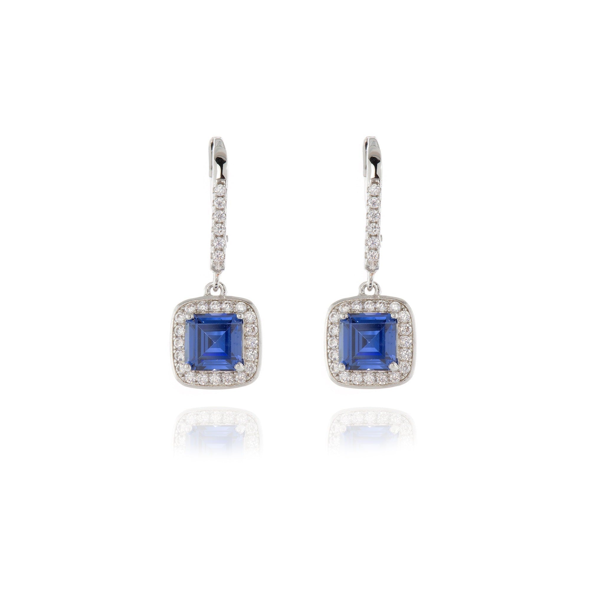 Idola Silver Tansanite Earrings