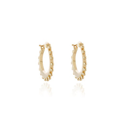 Cachet Beba Elegant Earrings Plated in 18ct Gold