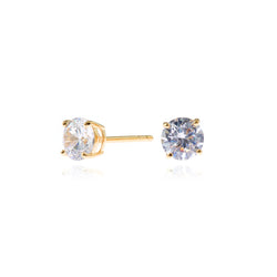 Cachet Lana 6mm Earrings 18ct Gold Plated
