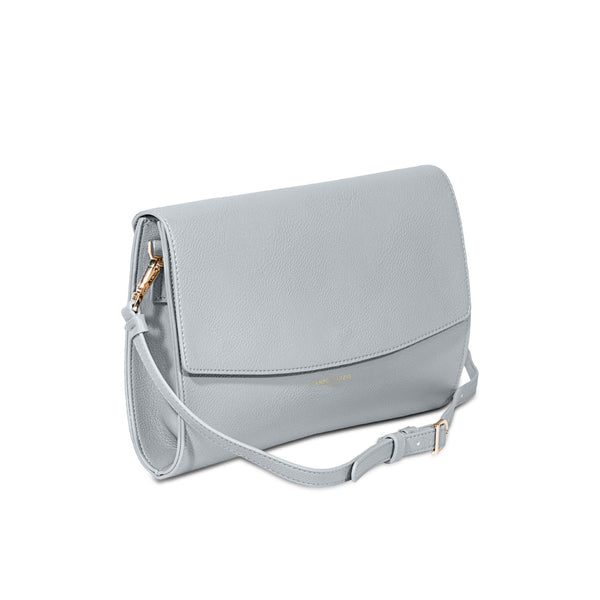 Campo Marzio Renee Clutch With Removable Crossbody Strap - Baby Blue