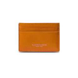 Campo Marzio Amadeo Credit Card Holder - Burnt Orange