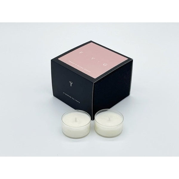 Find Your Glow Peony & Blush Suede Scented Tea Lights