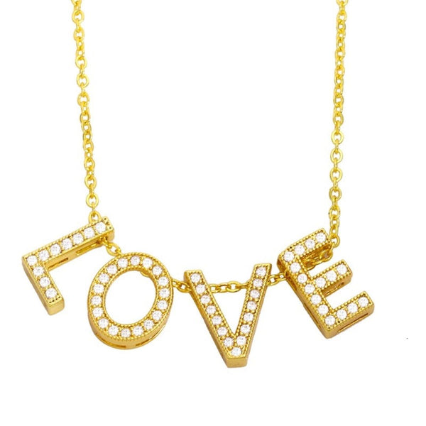 loveRocks Love  - Moving Letters Necklace